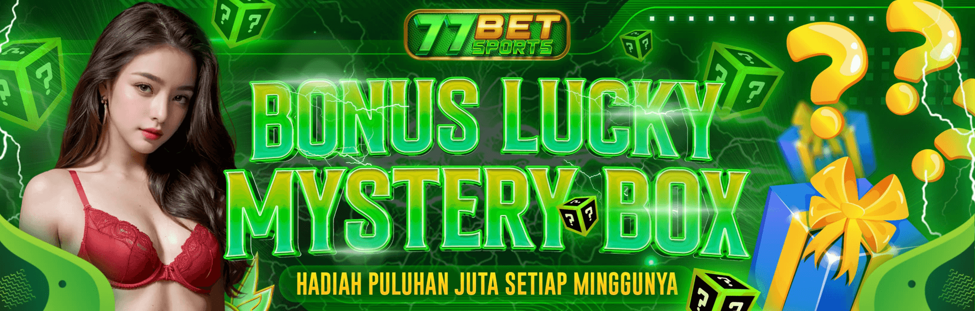 BONUS LUCKY MYSTERY BOX SETIAP MINGGU BERHADIAH PULUAN JUTA