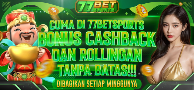 BONUS CASHBACK & ROLLINGAN TANPA BATAS