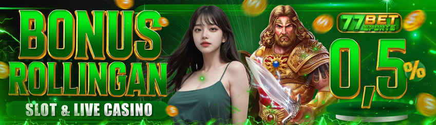 BONUS ROLLINGAN 0.5% SLOT & LIVE CASINO