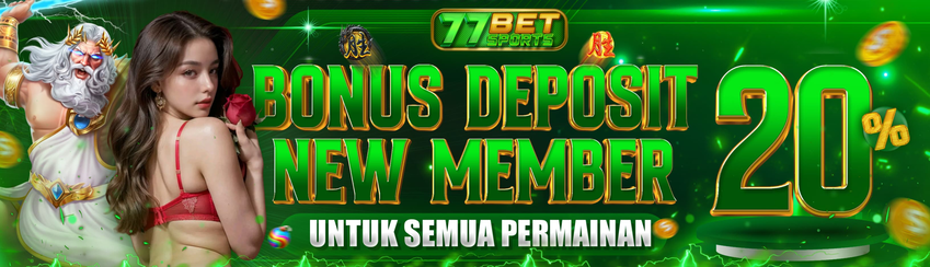 BONUS NEW MEMBER 20% SEMUA PERMAINAN